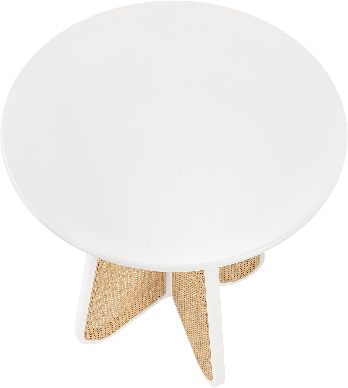 Butterfly - Solid Wood And Natural Cane Table
