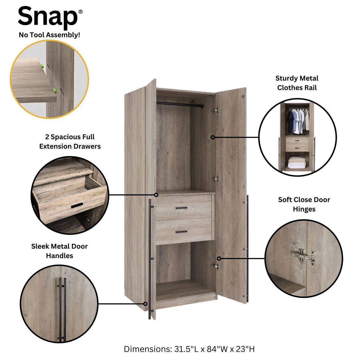 Manhattan Lee - Wardrobe Closet