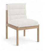 Eloura - Linen Textured Fabric Upholstered Dining Chair (Set of 2)