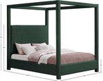 Eden - Boucle Fabric Upholstered Bed