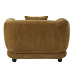 Lennox - Chair With Pillow - Brown Chenille