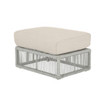 Miami - Ottoman, With Self Welt - Echo Ash / Pearl Silver