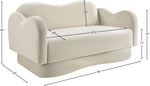 Bloom - Velvet Loveseat