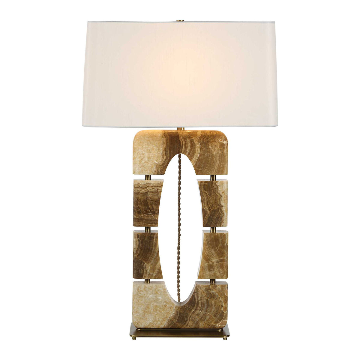 Missing Link - Table Lamp - Light Brown