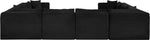 Shaggy - 8 Piece Modular U-Shaped Sectional