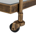 Scarritt - Bar Cart - Antique Brass
