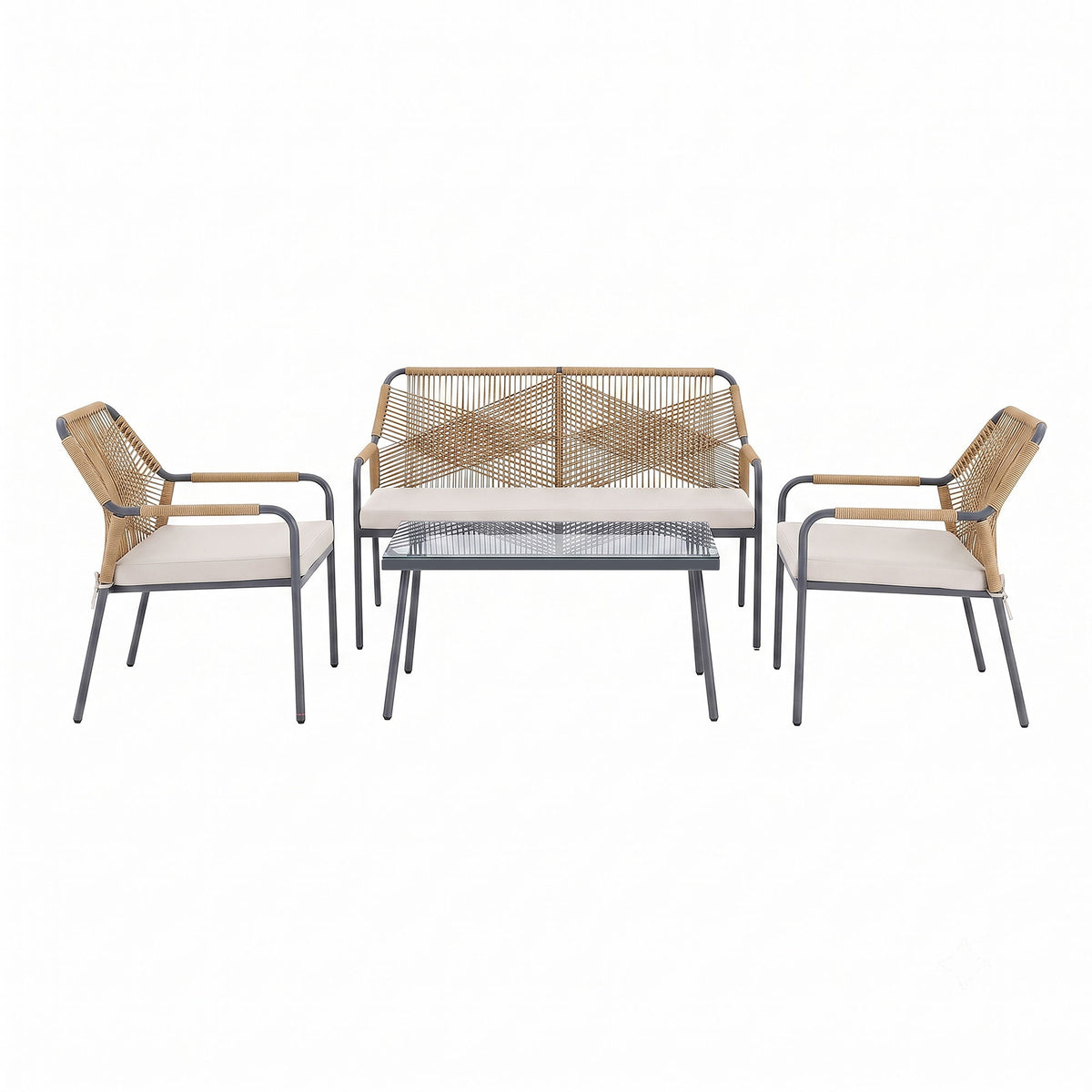 Manhattan Seabreeze -  4-Piece Conversation Set
