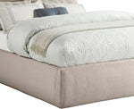 Adam - Linen Fabric Bed With 70.5" Headboard