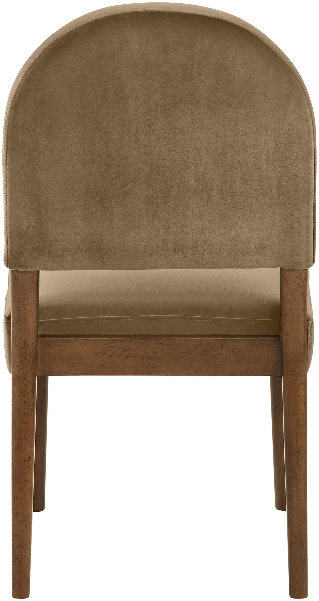 Varinelle - Velvet Dining Chair (Set of 2) - Walnut Frame