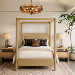 Salina - Velvet Upholstered Bed