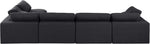 Comfy - 5 Piece Linen Modular Sectional
