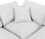 Comfy - 6 Piece Linen Modular Double Chaise Sectional