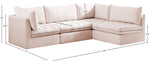 Jacob - 4 Pc. Modular Sectional