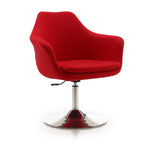 Kinsey - Swivel Lounge Chair - Red
