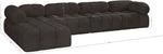 Ames - 5 Piece Fabric Modular Sectional