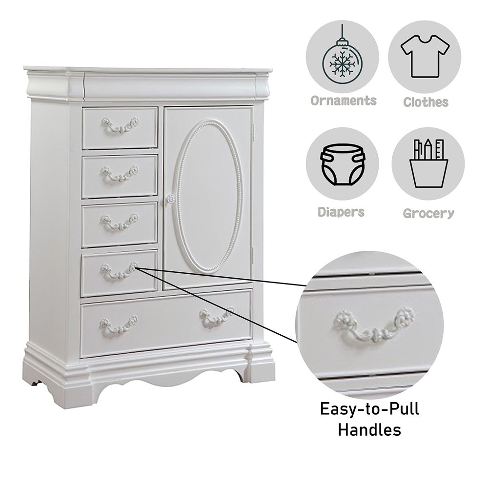 Estrella - Chest - White