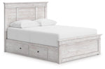 Makidern - Panel Storage Bed