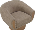 Avella - Interwoven Fabric Swivel Accent Chair