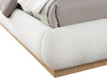 Rigby - Linen Bed With Natural Base