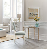 Serenity - Martinique Side Chair (Set of 2) - White / Pearl Silver