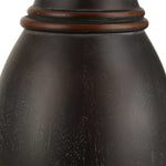 Pravin - Floor Lamp - Dark Wood