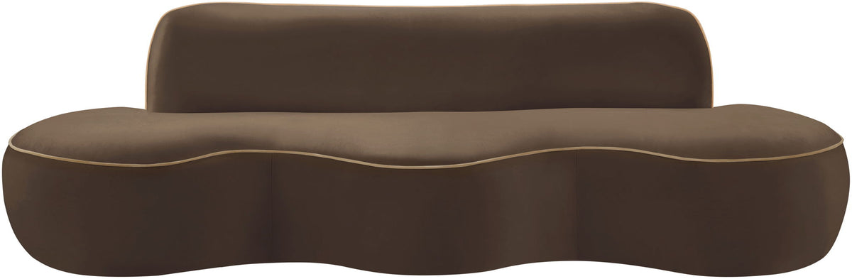 Swerve - Velvet 101" Upholstered Sofa