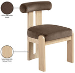 Arienzo - Performance Fabric Upholstered Dining Chair (Set of 2) - Natural Base