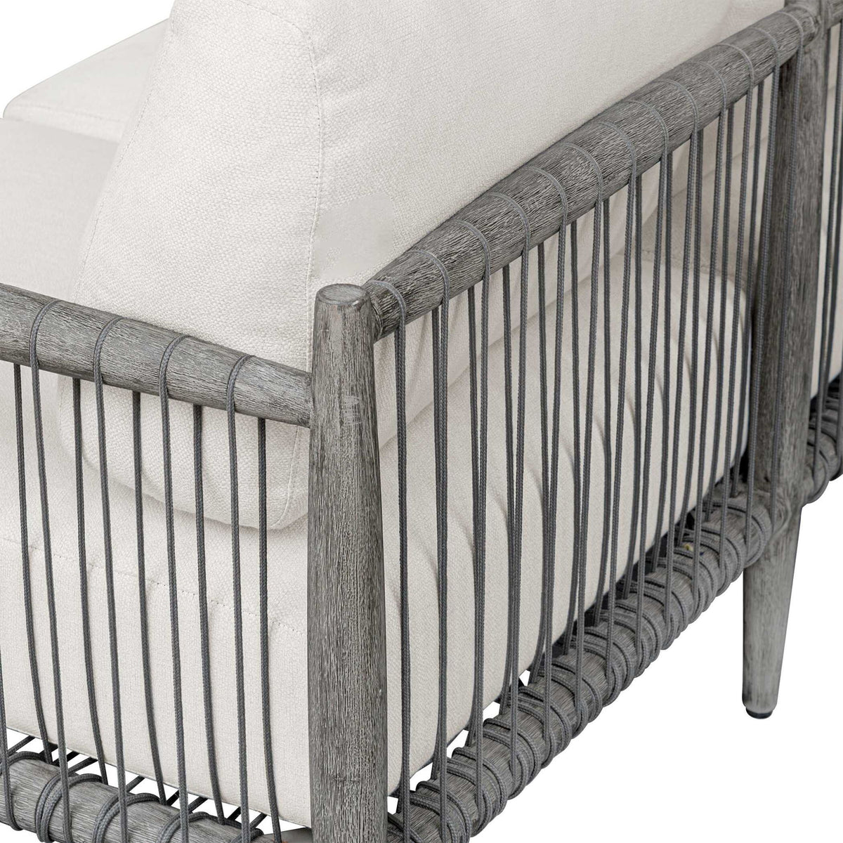 Borneo - Outdoor Sofa - Brown / Oyster White