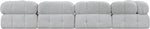 Ames - 5 Piece Fabric Modular Sectional
