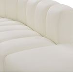Arc - Faux Leather 3 Piece Modular Sofa