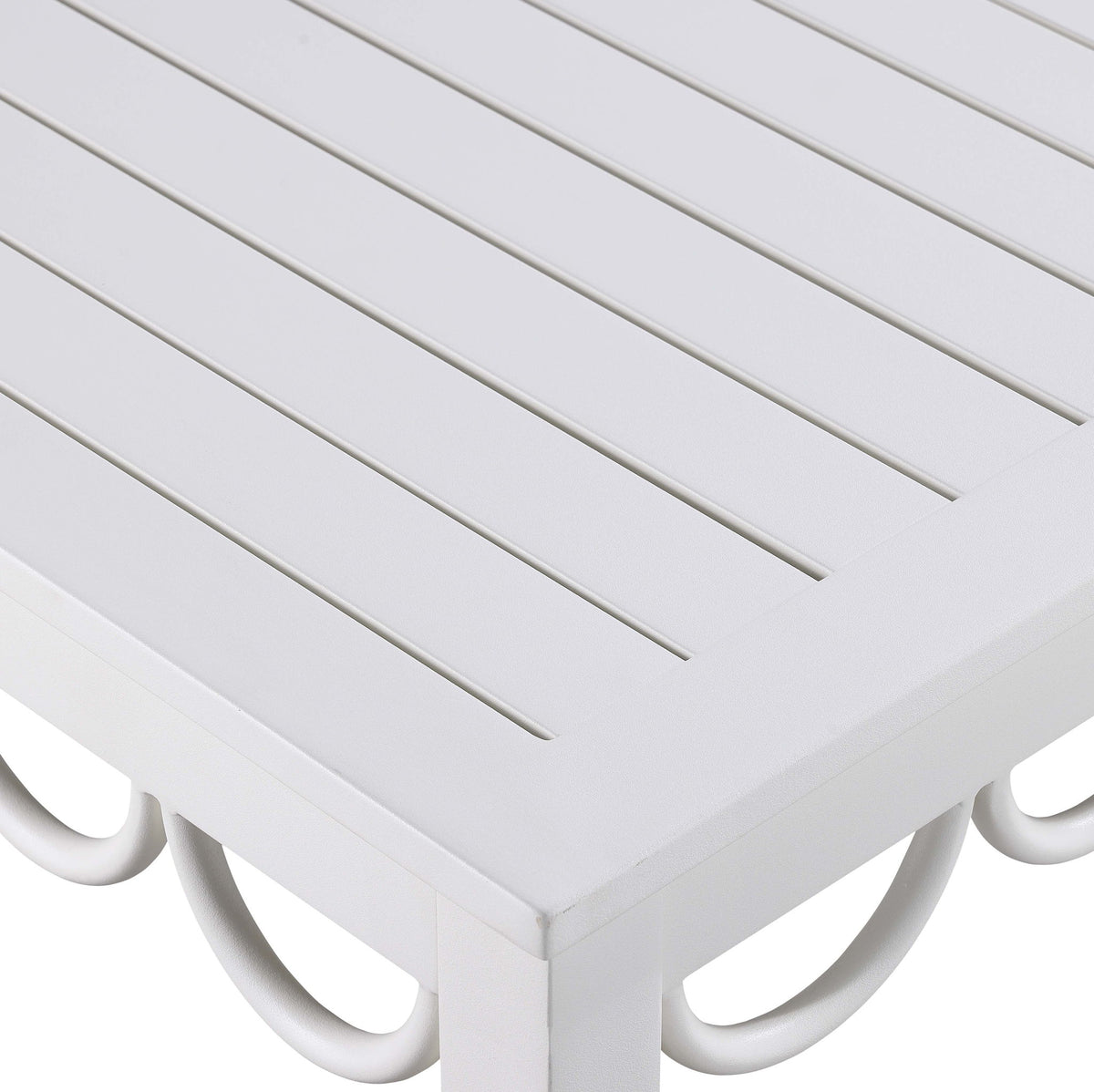Portofino - Aluminum Outdoor Patio Coffee Table