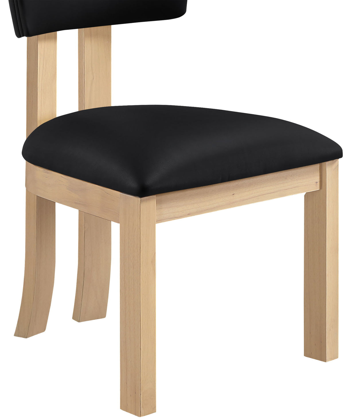 Lavrin - Vegan Leather Dining Side Chair (Set of 2) - Natural Base