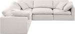 Indulge - Linen 5 Piece Modular Corner Sectional