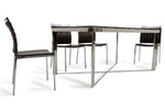 Santiago Modern Rectangular Wood Mosaic Dining Table by VIG Furniture - View 8
