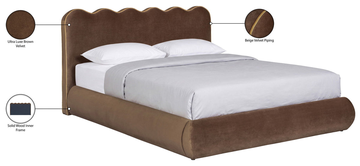 Tempo - Velvet Upholstered Bed