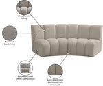 Infinity - 2 Piece Boucle Modular Sectional