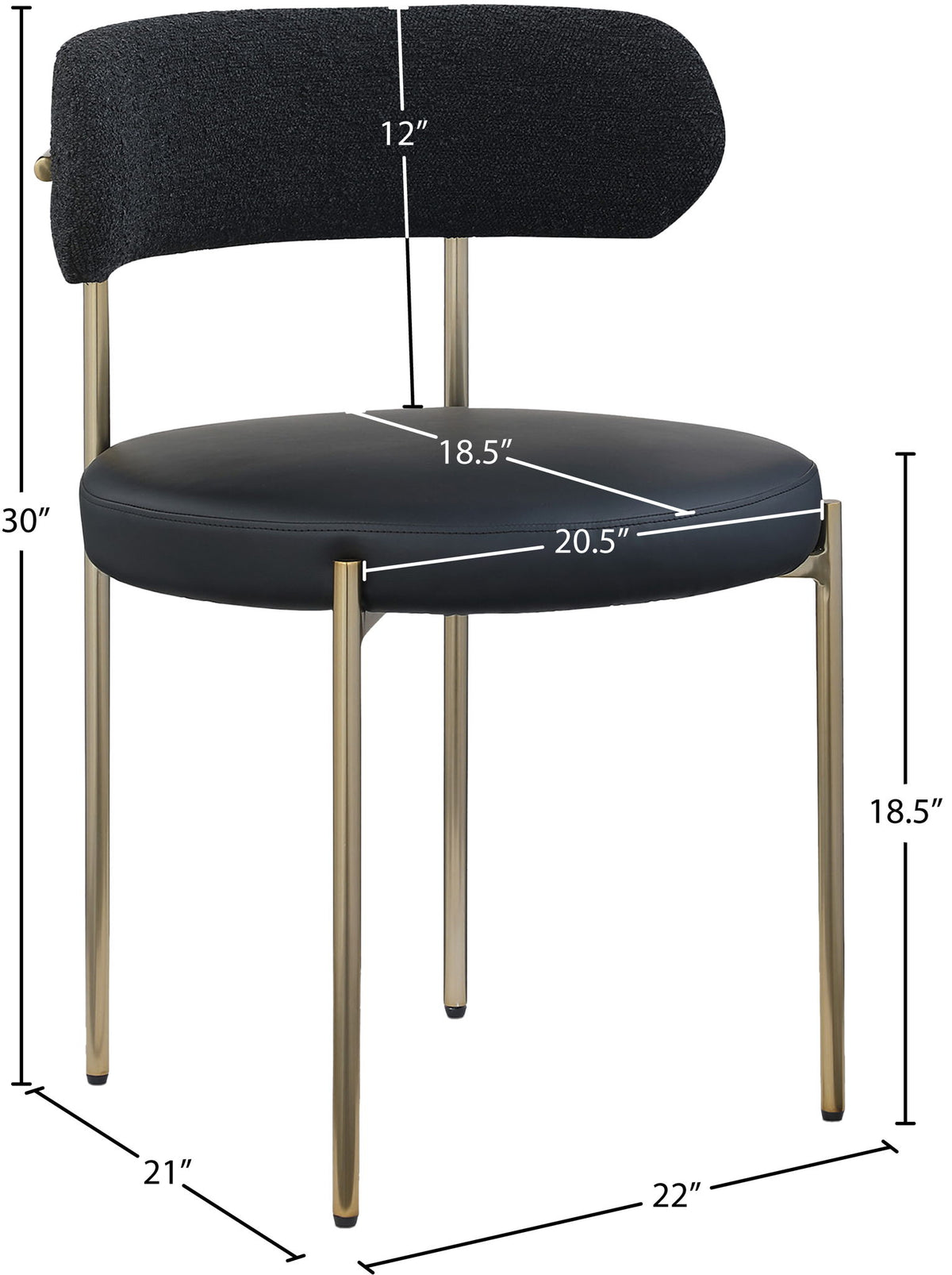 Beacon - Faux Leather Dining Chair (Set of 2)