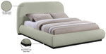 Vaughn - Chenille Bed With Black Base
