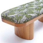 Ollie -  Leopard Jacquard Bench