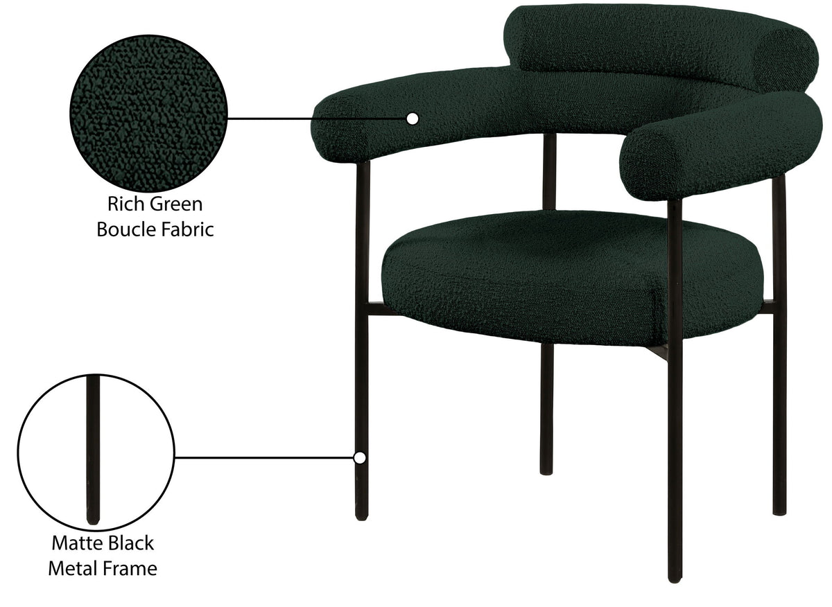 Blake - Dining Chair With Black Legs (Set of 2)