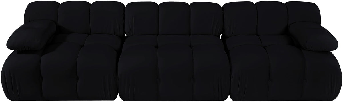 Orin - Velvet 3 Piece Modular Sofa