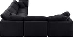 Indulge - Velvet 6 Piece Modular Corner Sectional