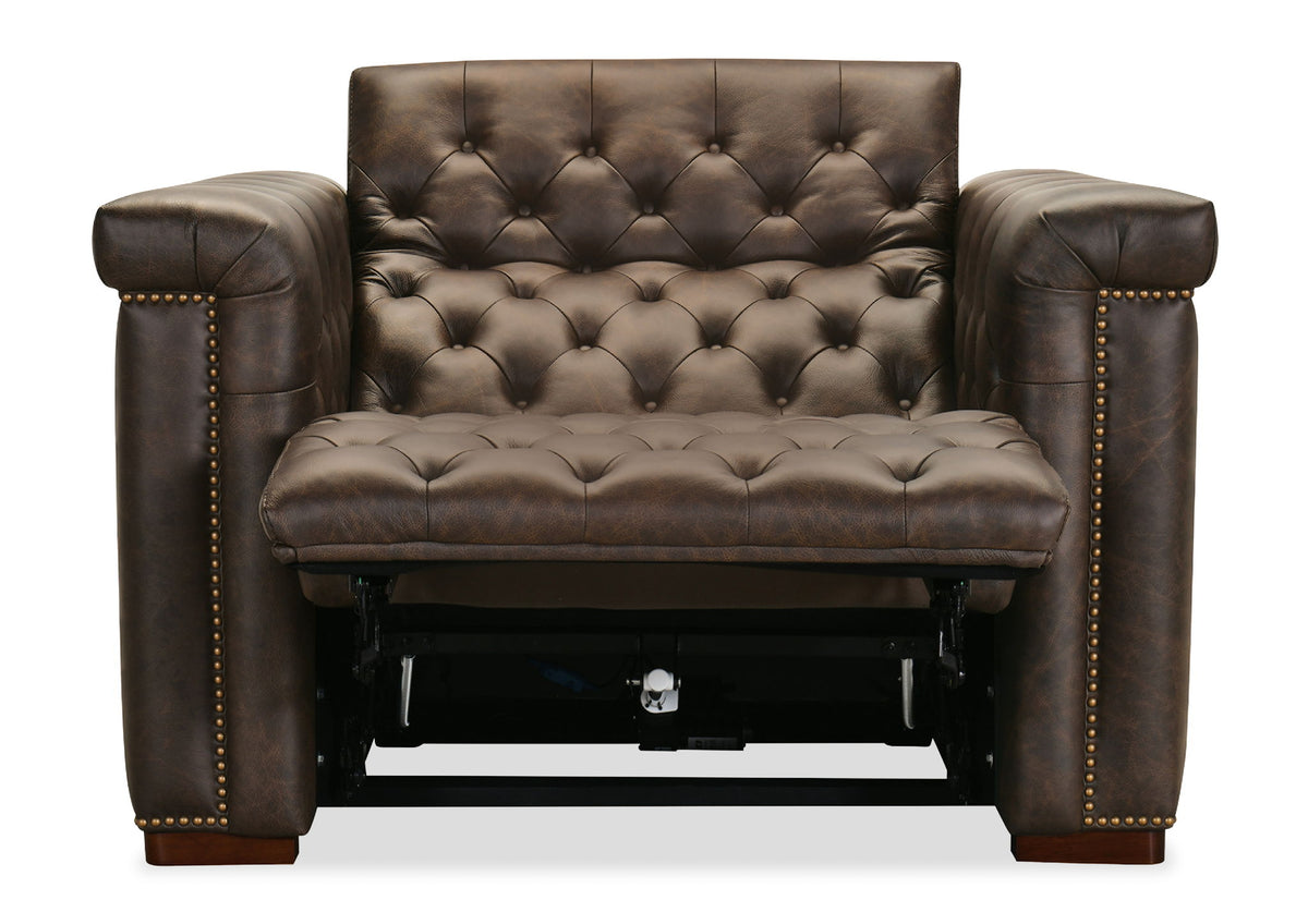 MS - Savion Deux Power Recliner With Power Headrest