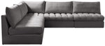 Jacob - Modular Corner Armless Sectional 5 Piece