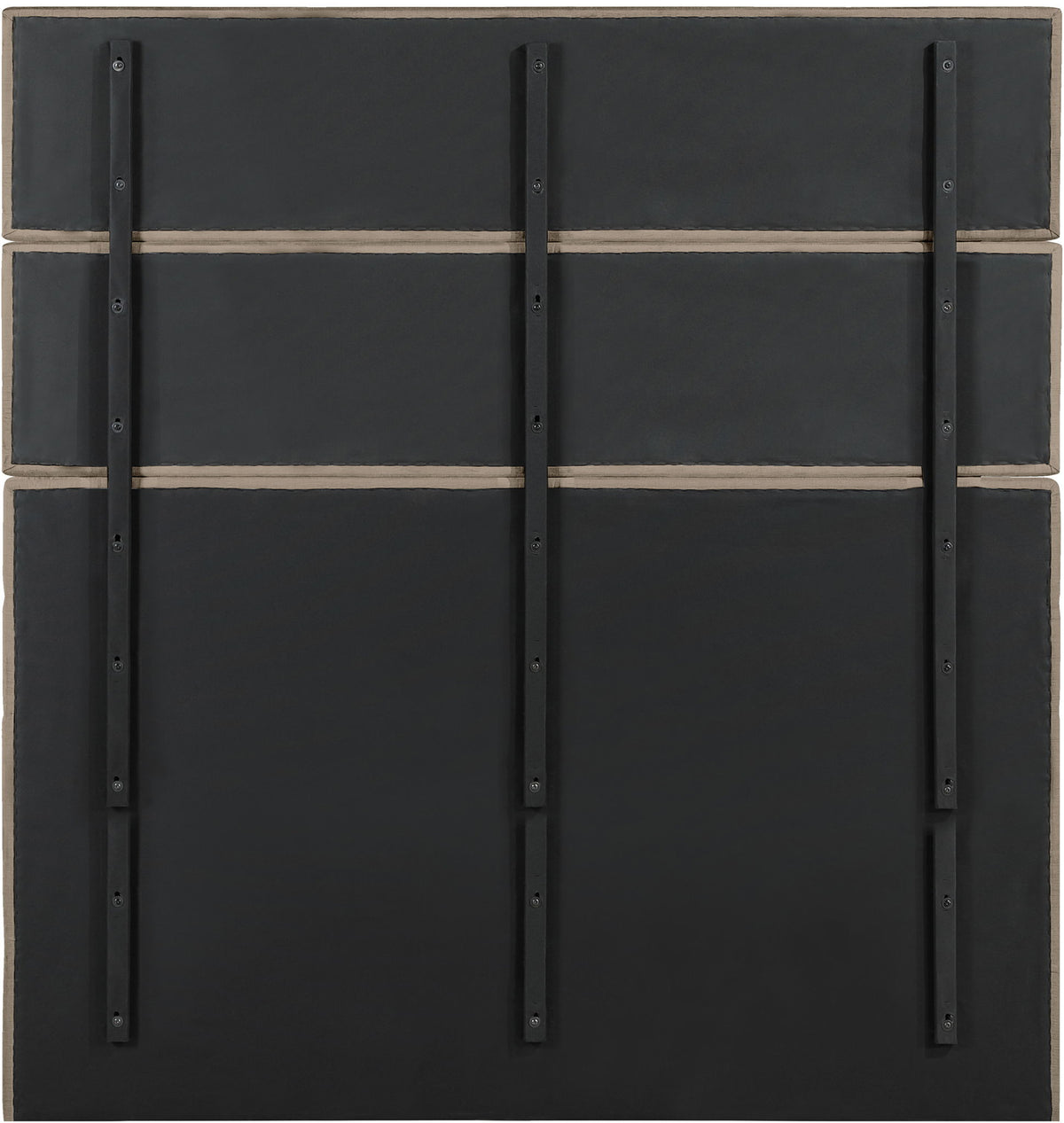 Adam - Chenille Fabric Bed With 89" Headboard