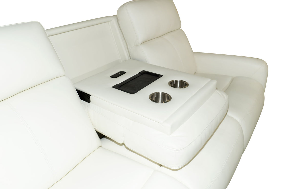 Alister - Power Gliding Sofa With Power Headrests & Lumbar