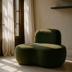 Swerve - Velvet Upholstered Chair