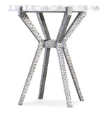 Melange - Glendon Side Table - Silver