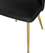 Logan - Dining Chair (Set of 2) - Gold Legs