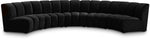 Infinity - 5 Piece Velvet Modular Sectional
